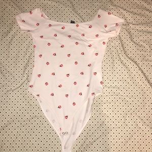 New ! Floral bodysuit